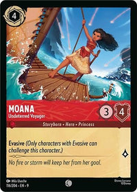 Ravensburger Moana - Undeterred Voyager (116/204) (Fabled) by LAB7 Malta, Europe
