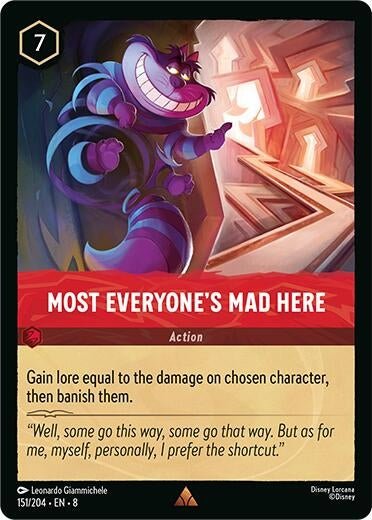 Ravensburger Most Everyone's Mad Here (151/204) (Reign of Jafar) by LAB7 Malta, Europe