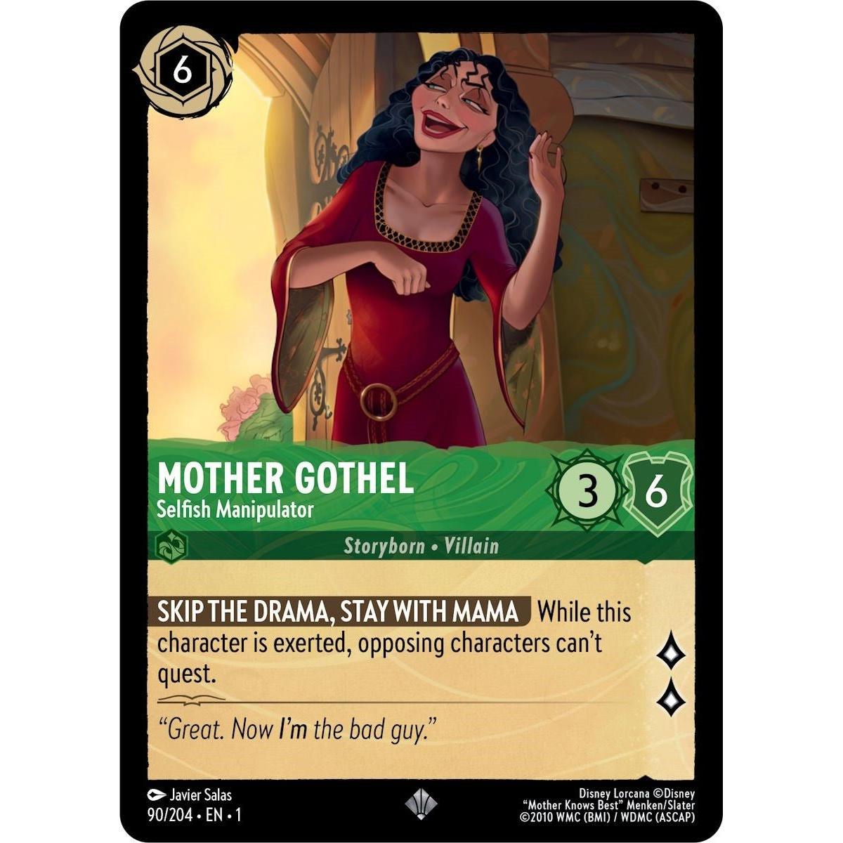 Ravensburger Mother Gothel - Selfish Manipulator (90/204) (The First Chapter) by LAB7 Malta, Europe