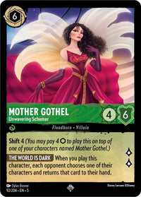 Ravensburger Mother Gothel - Unwavering Schemer (92/204) (Shimmering Skies) by LAB7 Malta, Europe