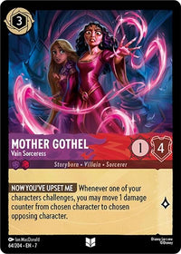 Ravensburger Mother Gothel - Vain Sorceress (64/204) (Archazia's Island) by LAB7 Malta, Europe