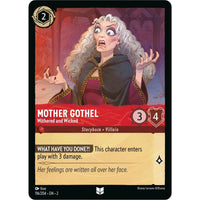 Ravensburger Mother Gothel - Withered and Wicked (116/204) (Rise of the Floodborn) by LAB7 Malta, Europe