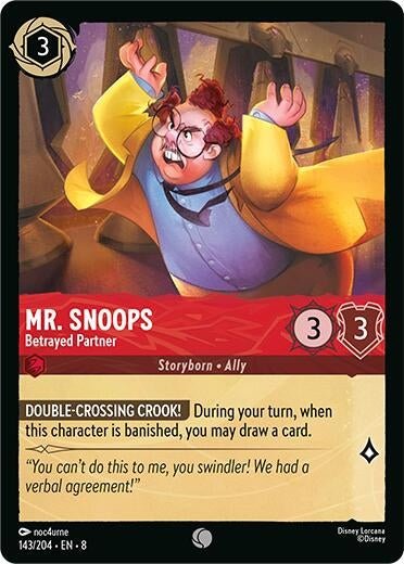 Ravensburger Mr. Snoops - Betrayed Partner (143/204) (Reign of Jafar) by LAB7 Malta, Europe