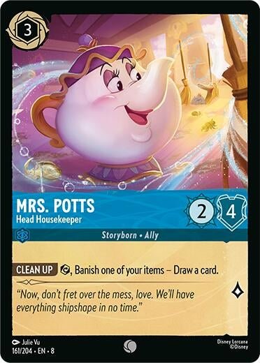 Ravensburger Mrs. Potts - Head Housekeeper (161/204) (Reign of Jafar) by LAB7 Malta, Europe