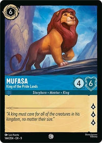 Ravensburger Mufasa - King of the Pride Lands (144/204) (Fabled) by LAB7 Malta, Europe