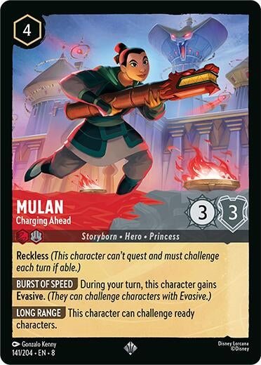Ravensburger Mulan - Charging Ahead (141/204) (Reign of Jafar) by LAB7 Malta, Europe