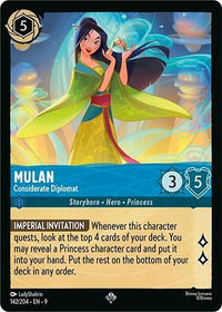 Ravensburger Mulan - Considerate Diplomat (142/204) (Fabled) by LAB7 Malta, Europe