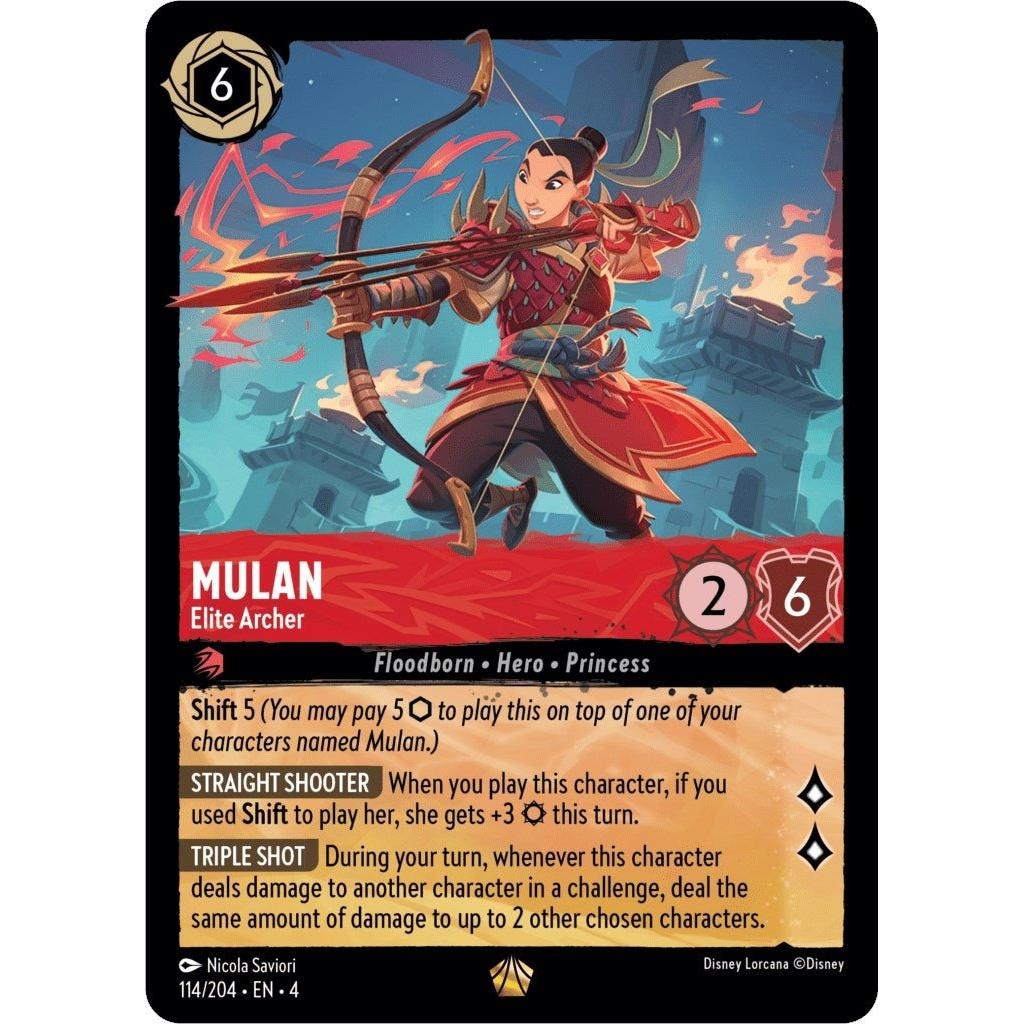 Ravensburger Mulan - Elite Archer (114/204) (Ursula's Return) by LAB7 Malta, Europe