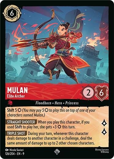 Ravensburger Mulan - Elite Archer (126/204) (Fabled) by LAB7 Malta, Europe