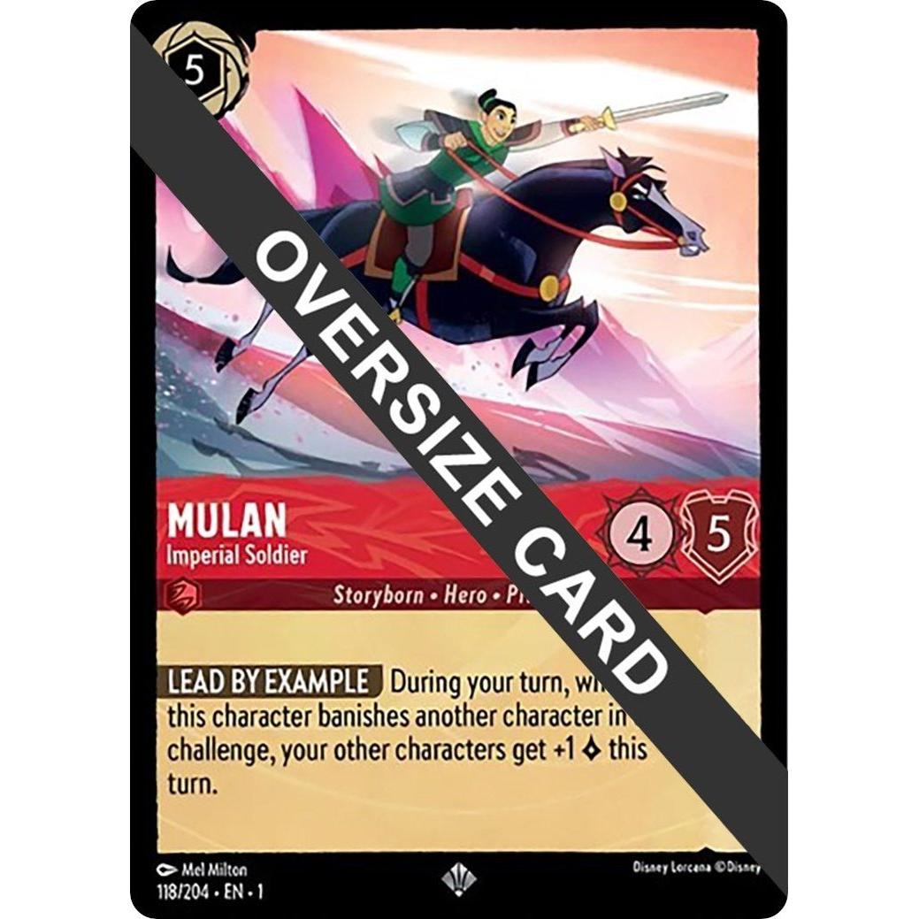 Ravensburger Mulan - Imperial Soldier (Oversized) (118/204) (The First Chapter) by LAB7 Malta, Europe