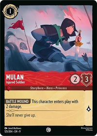 Ravensburger Mulan - Injured Soldier (125/204) (Fabled) by LAB7 Malta, Europe