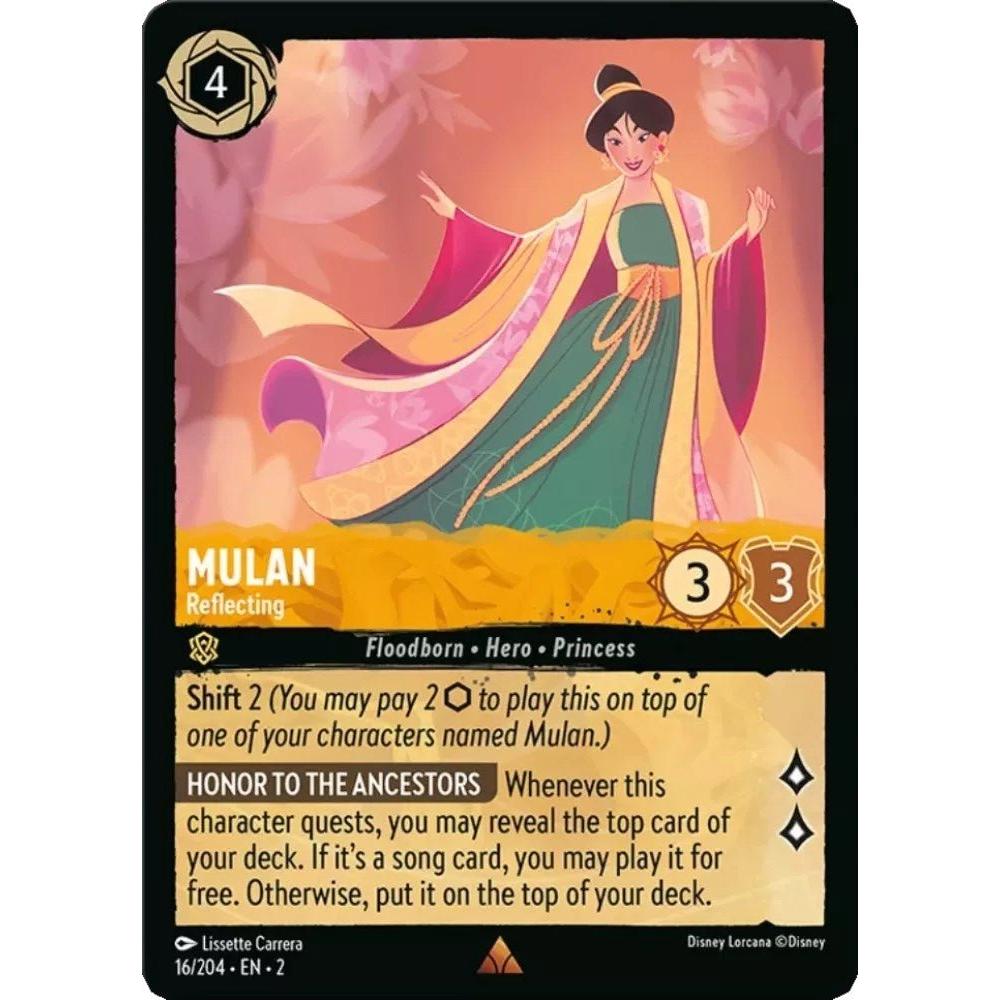 Ravensburger Mulan - Reflecting (16/204) (Rise of the Floodborn) by LAB7 Malta, Europe