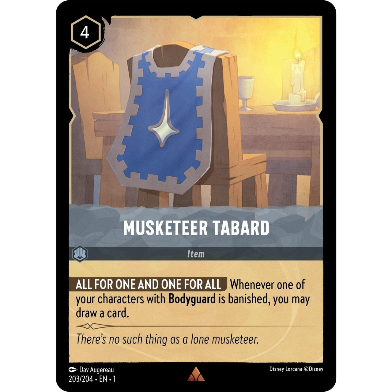 Ravensburger Musketeer Tabard (203/204) (The First Chapter) by LAB7 Malta, Europe