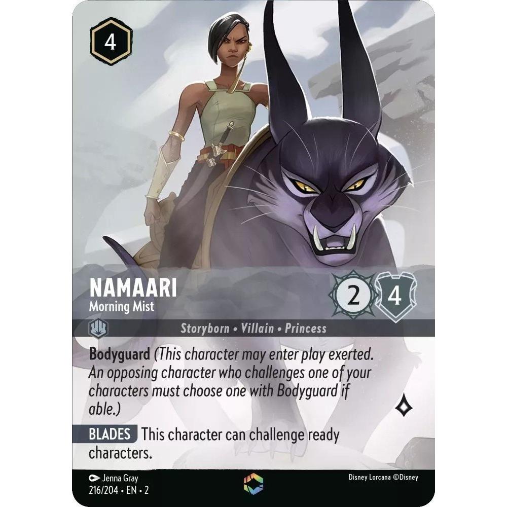 Ravensburger Namaari - Morning Mist (Enchanted) (216/204) (Rise of the Floodborn) by LAB7 Malta, Europe