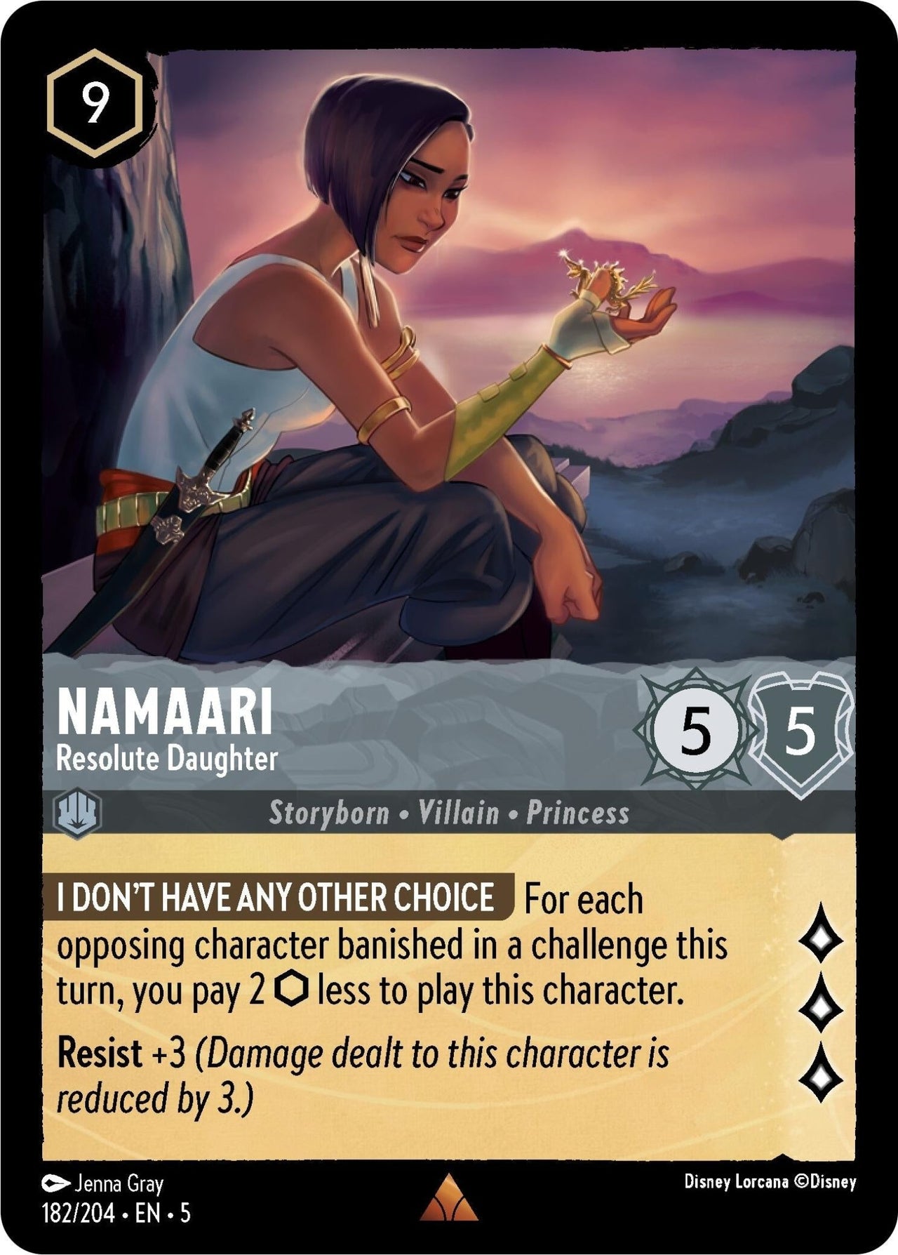 Ravensburger Namaari - Resolute Daughter (182/204) (Shimmering Skies) by LAB7 Malta, Europe