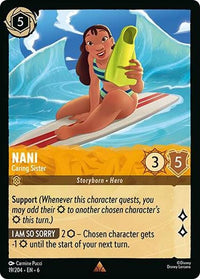 Ravensburger Nani - Caring Sister (19/204) (Azurite Sea) by LAB7 Malta, Europe