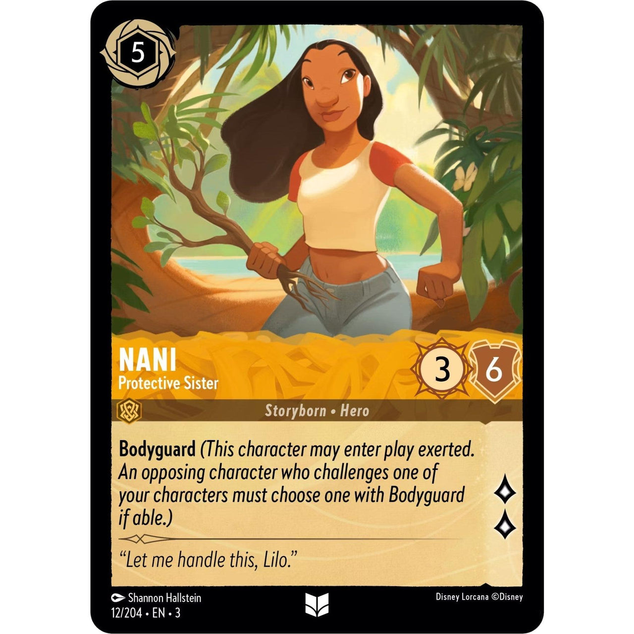 Ravensburger Nani - Protective Sister (12/204) (Into the Inklands) by LAB7 Malta, Europe