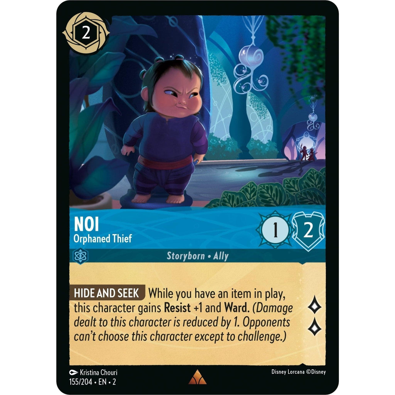 Ravensburger Noi - Orphaned Thief (155/204) (Rise of the Floodborn) by LAB7 Malta, Europe