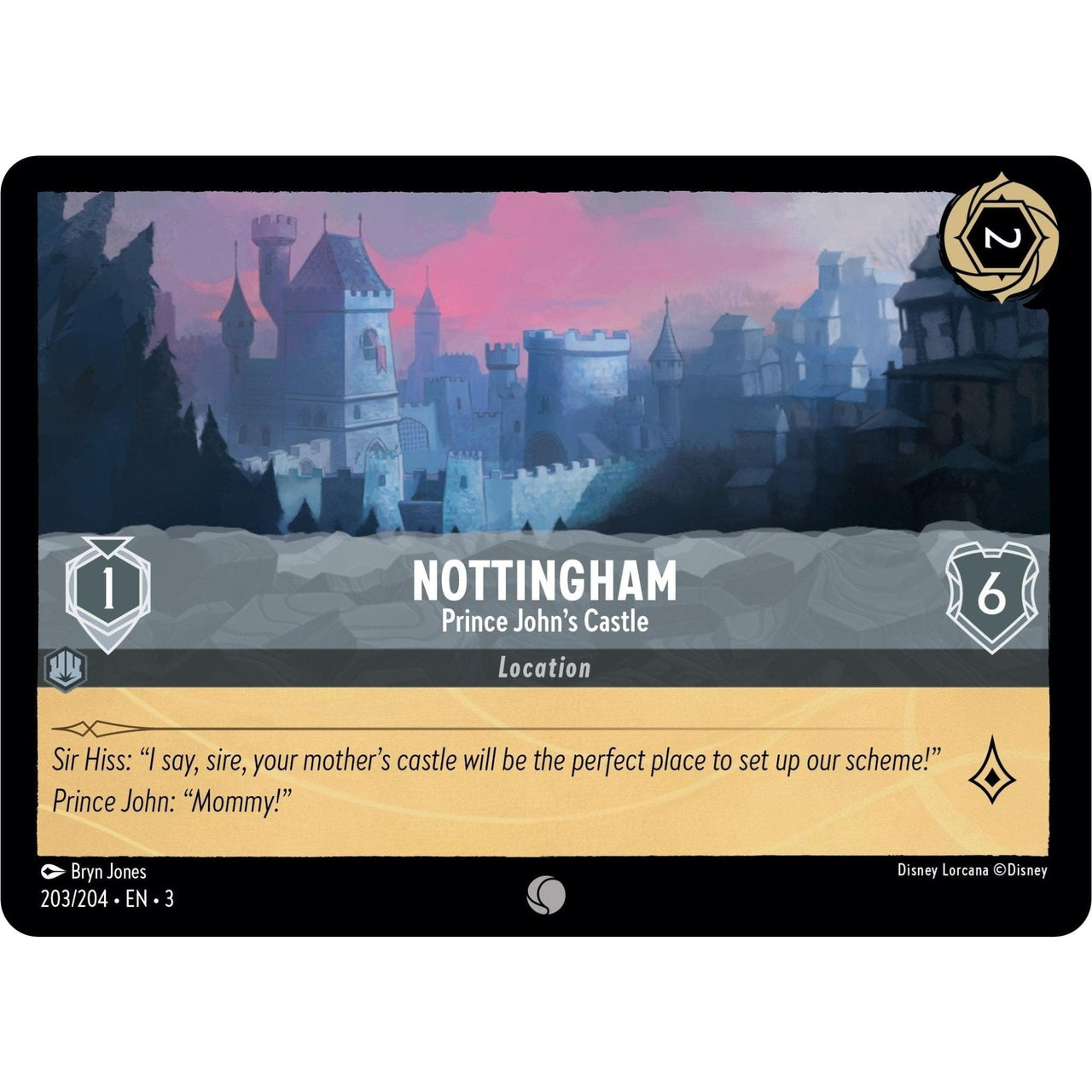 Ravensburger Nottingham - Prince John's Castle (203/204) (Into the Inklands) by LAB7 Malta, Europe