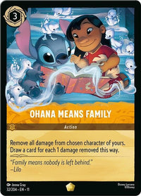 Disney Lorcana Ohana Means Family (32/204) by LAB7 Malta, Europe