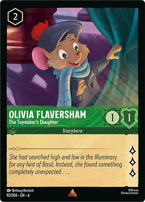 Ravensburger Olivia Flaversham - The Toymaker's Daughter (92/204) (Azurite Sea) by LAB7 Malta, Europe