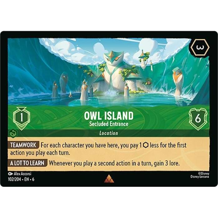 Ravensburger Owl Island - Secluded Entrance (102/204) (Azurite Sea) by LAB7 Malta, Europe