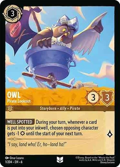 Ravensburger Owl - Pirate Lookout (1/204) (Azurite Sea) by LAB7 Malta, Europe