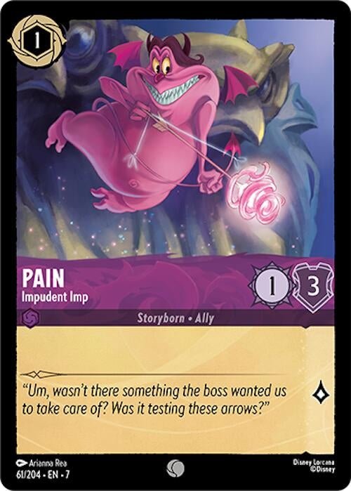 Ravensburger Pain - Impudent Imp (61/204) (Archazia's Island) by LAB7 Malta, Europe