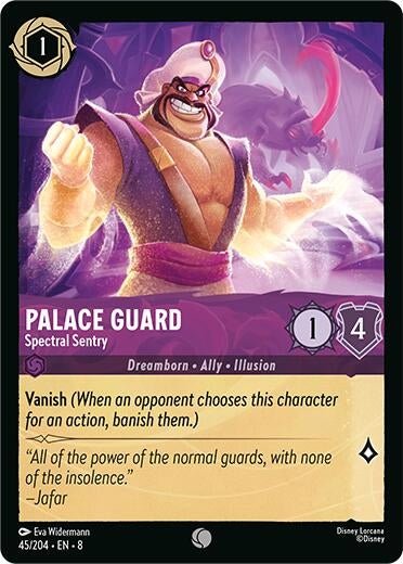 Ravensburger Palace Guard - Spectral Sentry (45/204) (Reign of Jafar) by LAB7 Malta, Europe