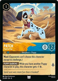 Ravensburger Patch - Playful Pup (25/204) (Reign of Jafar) by LAB7 Malta, Europe
