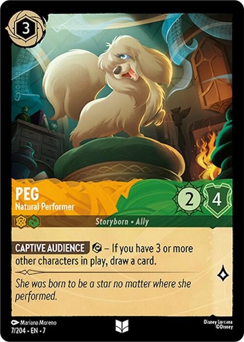 Ravensburger Peg - Natural Performer (7/204) (Archazia's Island) by LAB7 Malta, Europe