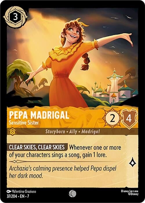 Ravensburger Pepa Madrigal - Sensitive Sister (37/204) (Archazia's Island) by LAB7 Malta, Europe