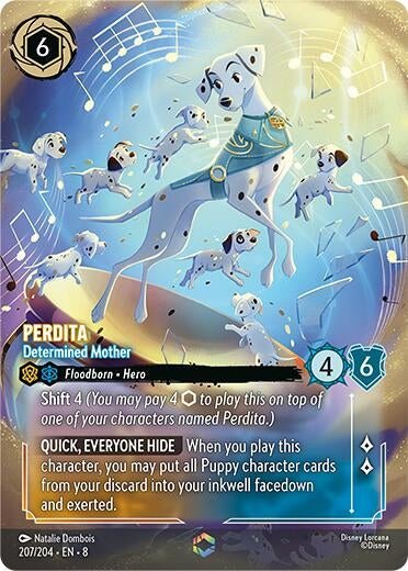 Ravensburger Perdita - Determined Mother (Enchanted) (207/204) (Reign of Jafar) by LAB7 Malta, Europe