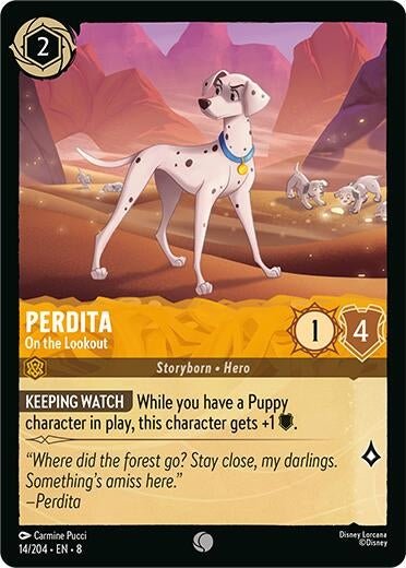 Ravensburger Perdita - On the Lookout (14/204) (Reign of Jafar) by LAB7 Malta, Europe