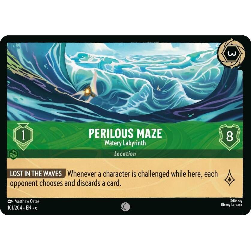 Ravensburger Perilous Maze - Watery Labyrinth (101/204) (Azurite Sea) by LAB7 Malta, Europe