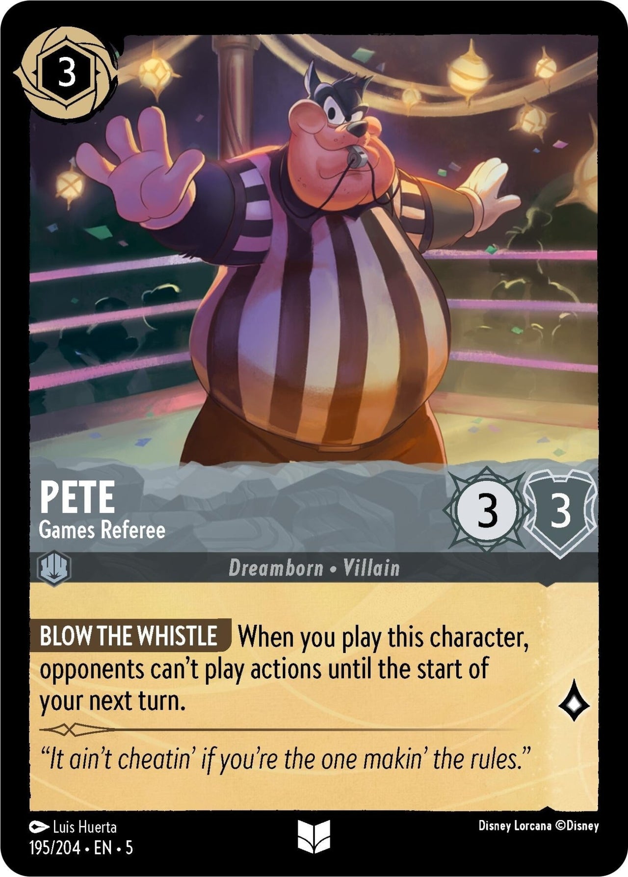 Ravensburger Pete - Games Referee (195/204) (Shimmering Skies) by LAB7 Malta, Europe