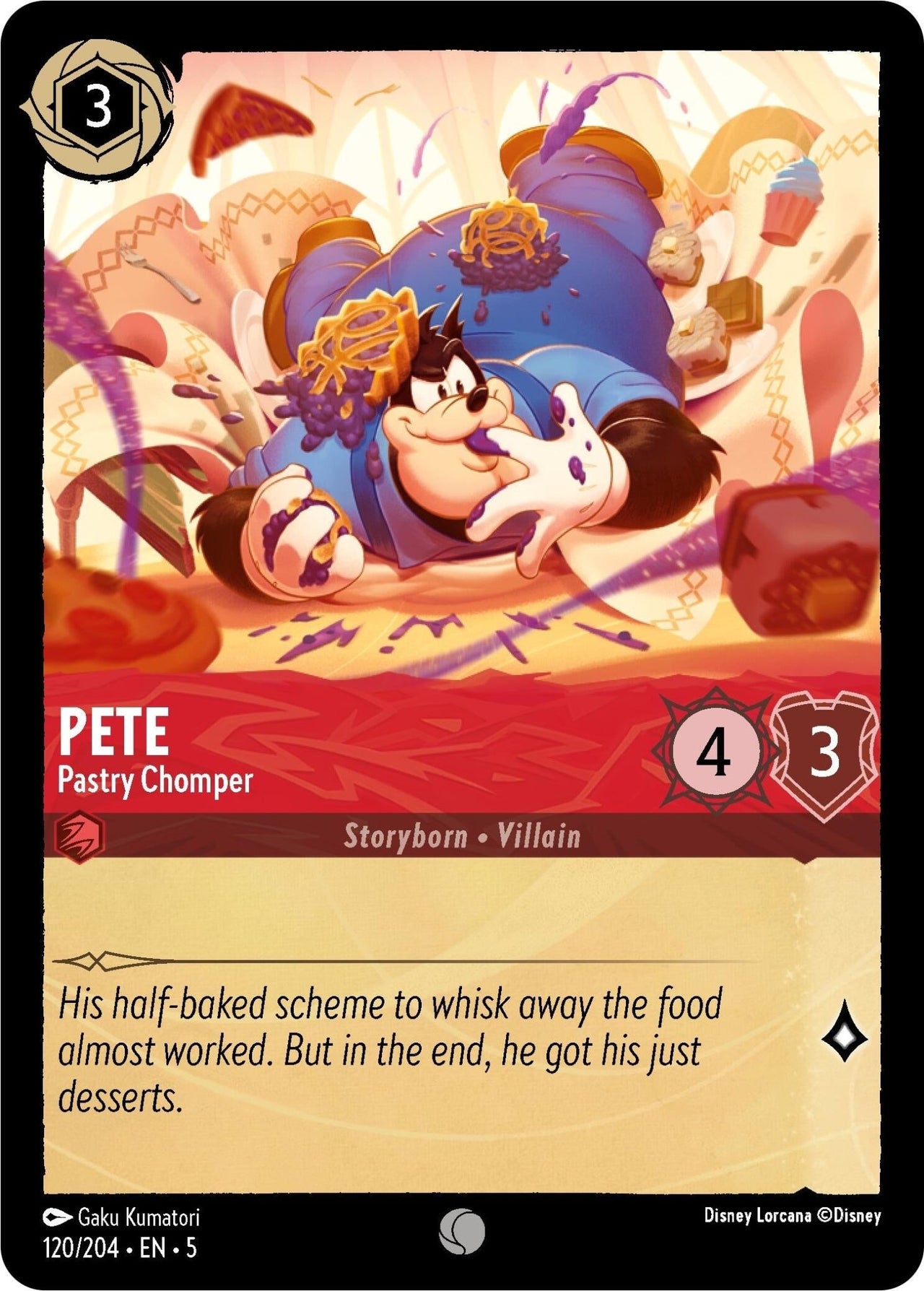 Ravensburger Pete - Pastry Chomper (120/204) (Shimmering Skies) by LAB7 Malta, Europe