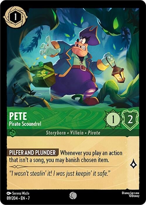 Ravensburger Pete - Pirate Scoundrel (89/204) (Archazia's Island) by LAB7 Malta, Europe