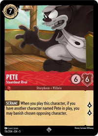 Ravensburger Pete - Steamboat Rival (116/204) (Shimmering Skies) by LAB7 Malta, Europe