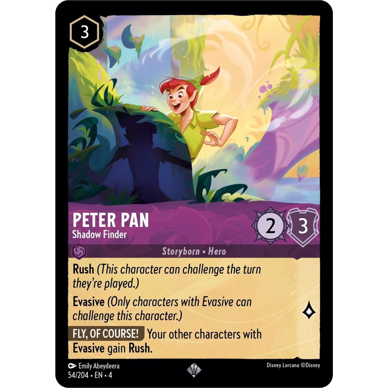 Ravensburger Peter Pan - Shadow Finder (54/204) (Ursula's Return) by LAB7 Malta, Europe