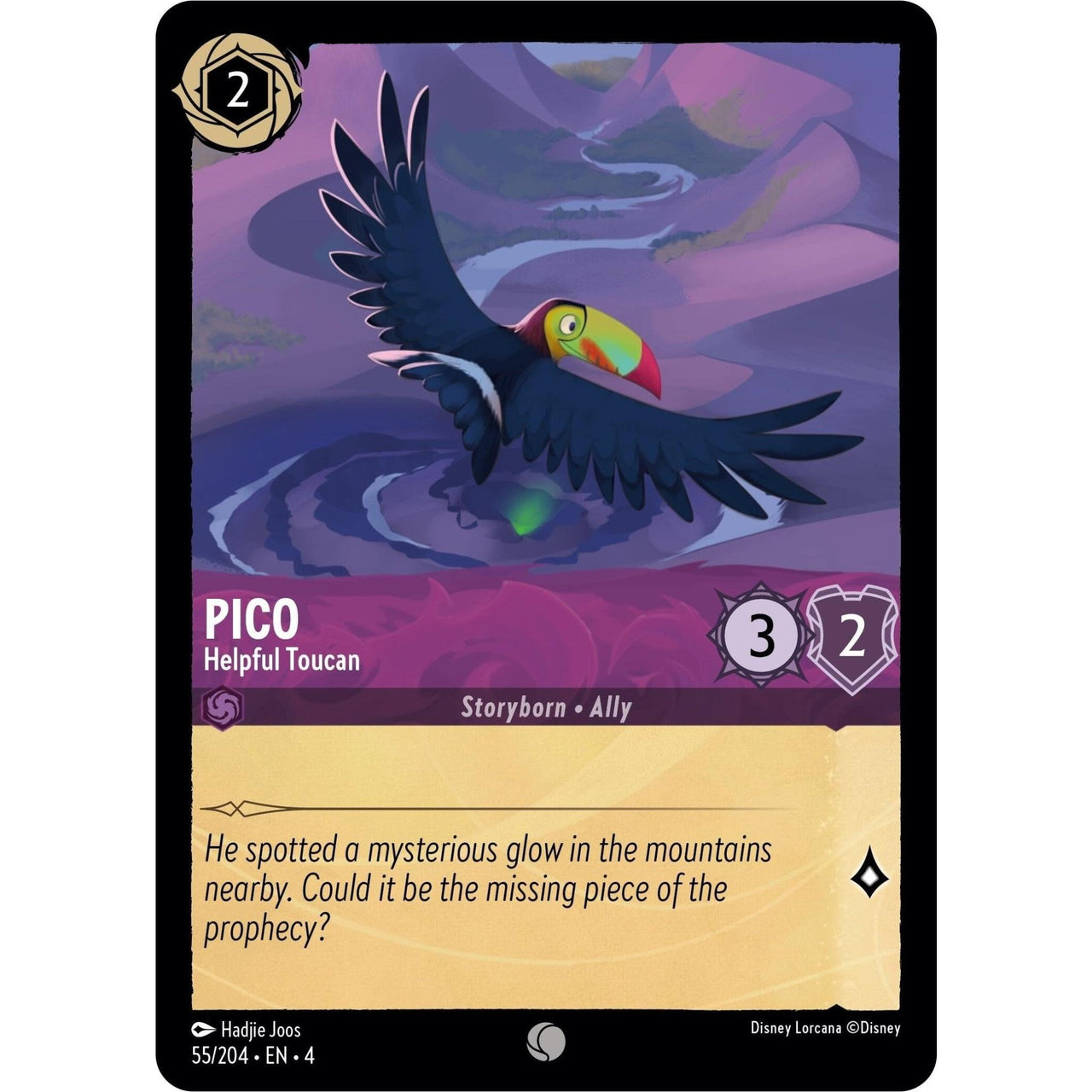 Ravensburger Pico - Helpful Toucan (55/204) (Ursula's Return) by LAB7 Malta, Europe