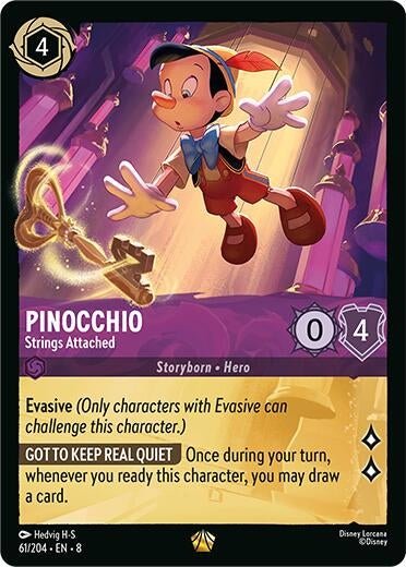 Ravensburger Pinocchio - Strings Attached (61/204) (Reign of Jafar) by LAB7 Malta, Europe