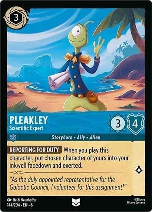 Ravensburger Pleakley - Scientific Expert (144/204) (Azurite Sea) by LAB7 Malta, Europe