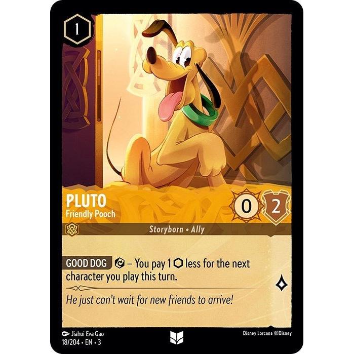 Ravensburger Pluto - Friendly Pooch (18/204) (Into the Inklands) by LAB7 Malta, Europe