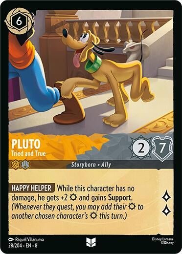 Ravensburger Pluto - Tried and True (28/204) (Reign of Jafar) by LAB7 Malta, Europe