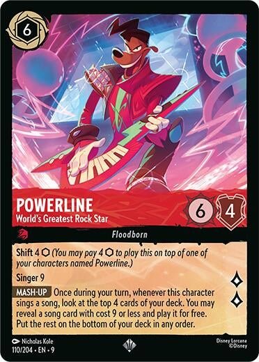 Ravensburger Powerline - World's Greatest Rock Star (110/204) (Fabled) by LAB7 Malta, Europe