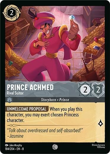 Ravensburger Prince Achmed - Rival Suitor (184/204) (Reign of Jafar) by LAB7 Malta, Europe