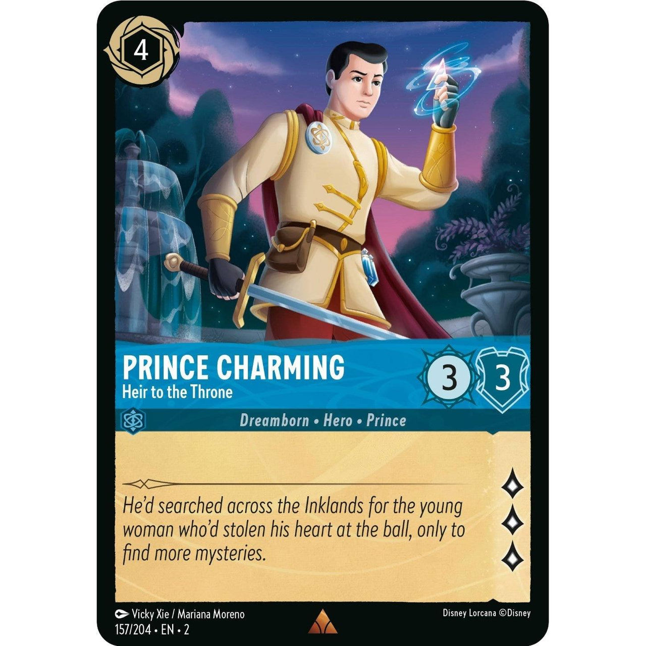 Ravensburger Prince Charming - Heir to the Throne (157/204) (Rise of the Floodborn) by LAB7 Malta, Europe