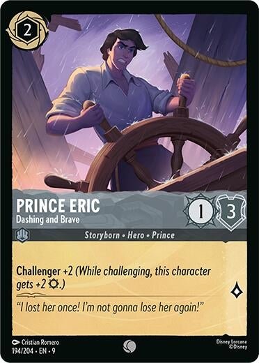 Ravensburger Prince Eric - Dashing and Brave (194/204) (Fabled) by LAB7 Malta, Europe