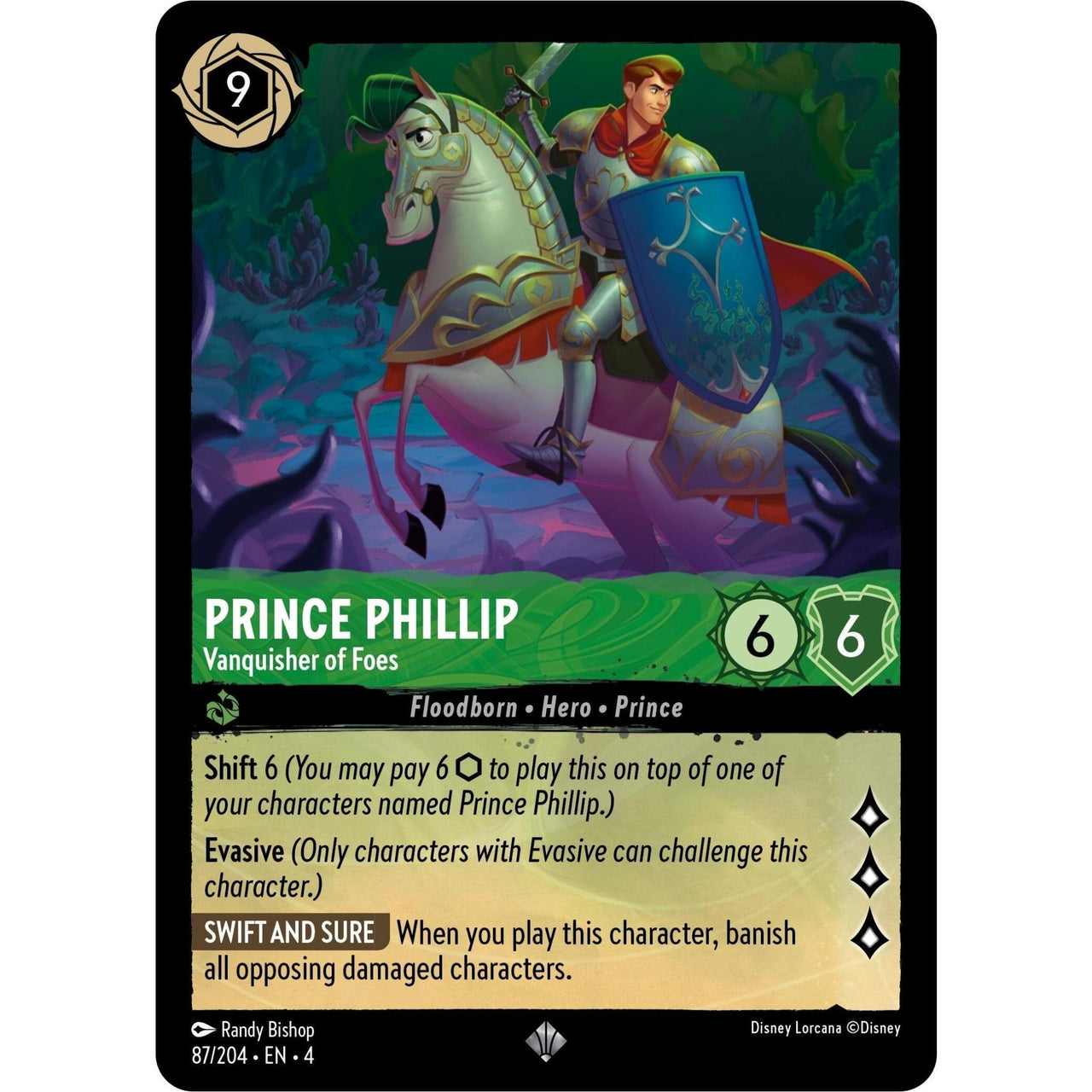 Ravensburger Prince Phillip - Vanquisher of Foes (87/204) (Ursula's Return) by LAB7 Malta, Europe